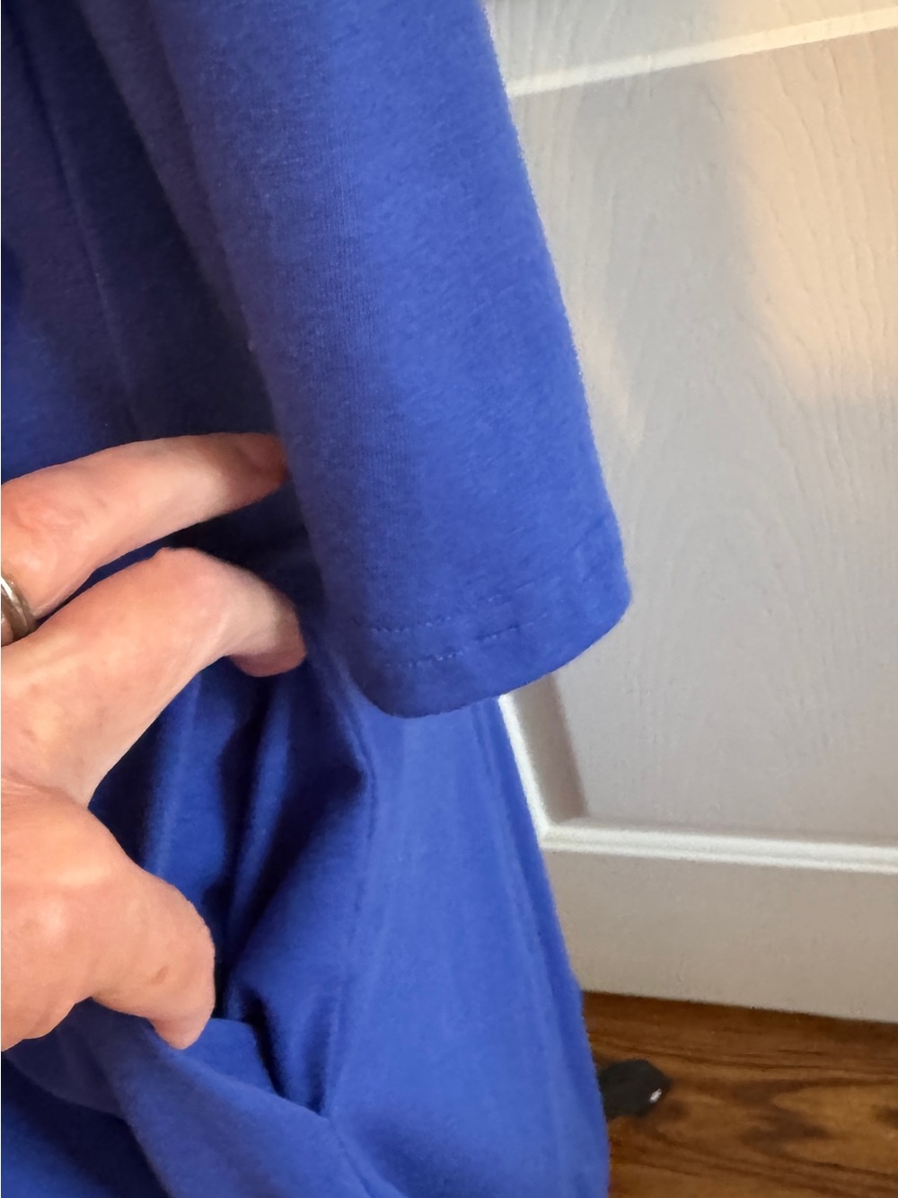 Grace Karin Royal Blue 3/4 inch Sleeve Swing Dress - Picture 3 of 12